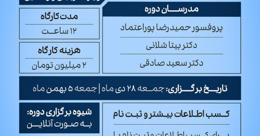 اولین دوره مدیریت رفتاری والدینی ویژه مربیان و مادران دارای کودک اتیسم - مرکز تهران اتیسم و دانشگاه شهید بهشتی