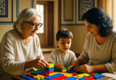 چگونه خاله، عمه و مادربزرگ می‌توانند به رشد و آموزش کودک اتیسم کمک کنند