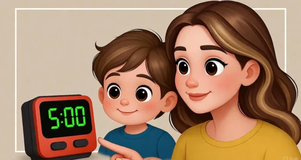 استفاده از «زمان» برای کاهش قشقرق‌های ناشی از تغییر فعالیت در کودکان اوتیسم